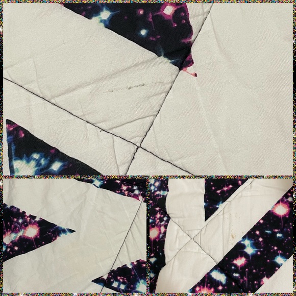 Victoria’s Secret PINK Galaxy full/queen comforter sheet set Aztec bins duffel++ - Picture 3 of 13